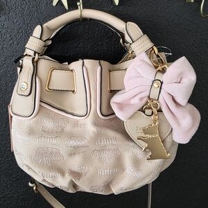 NWTbJuicy Couture Juicy Fan Club Crossbody - Sandstone/Powder Blush